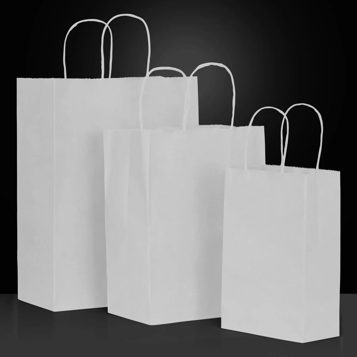 Paper Shopping Bag - 5.5 x 3.25 x 8.375 - Image 3