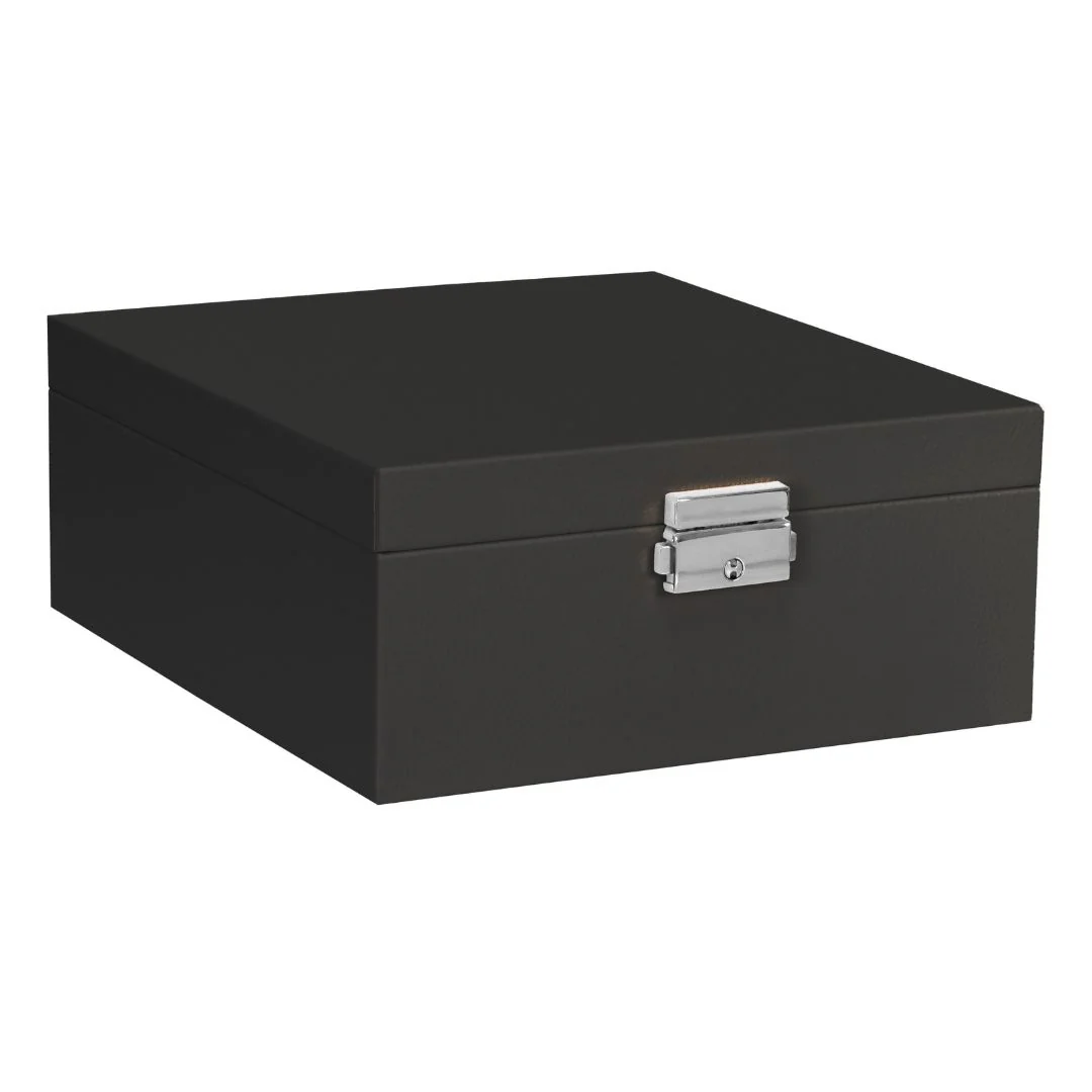 PU Leather 2 layer Jewelry Box - Image 5