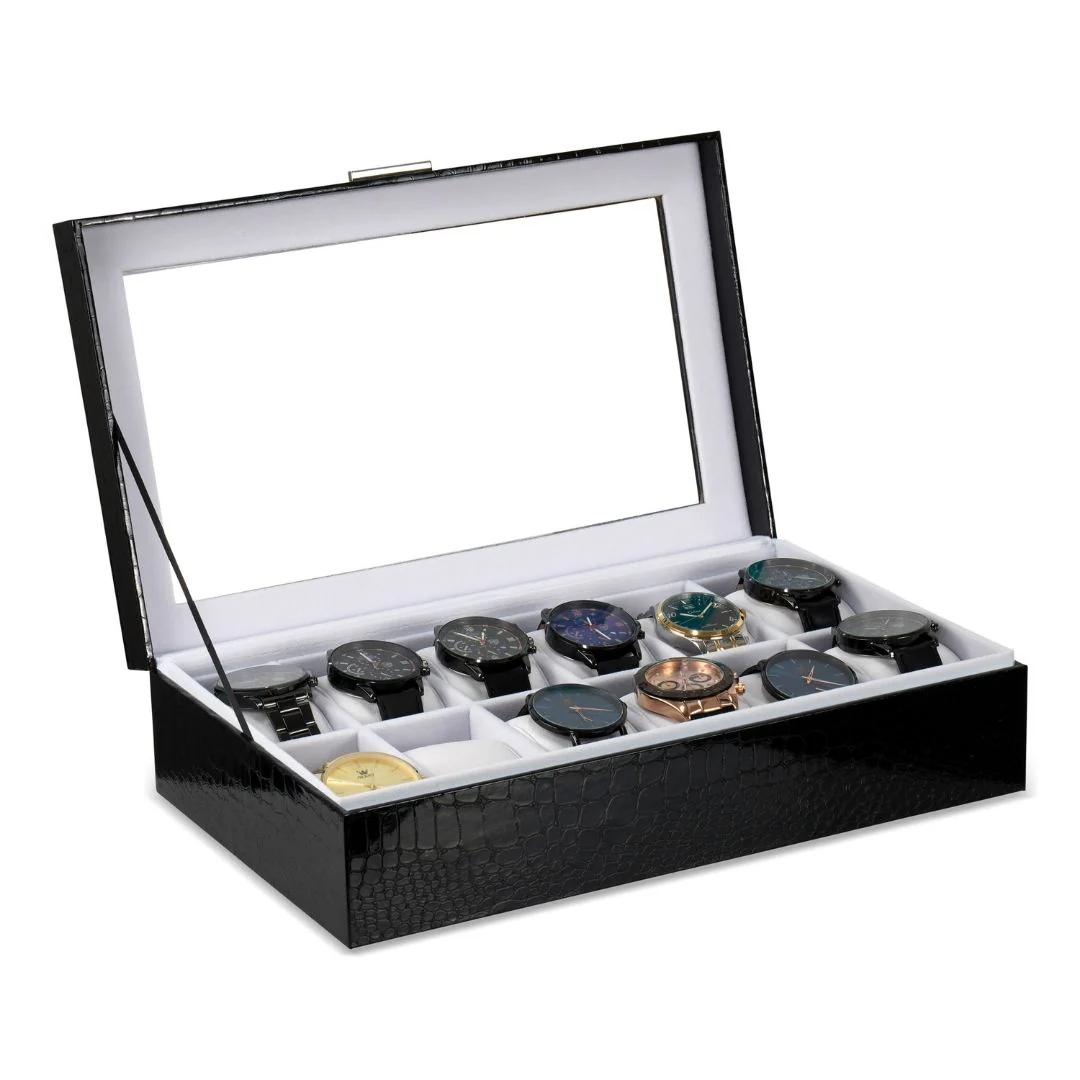 Watch Jewelry Case - 12 Watches - Image 3
