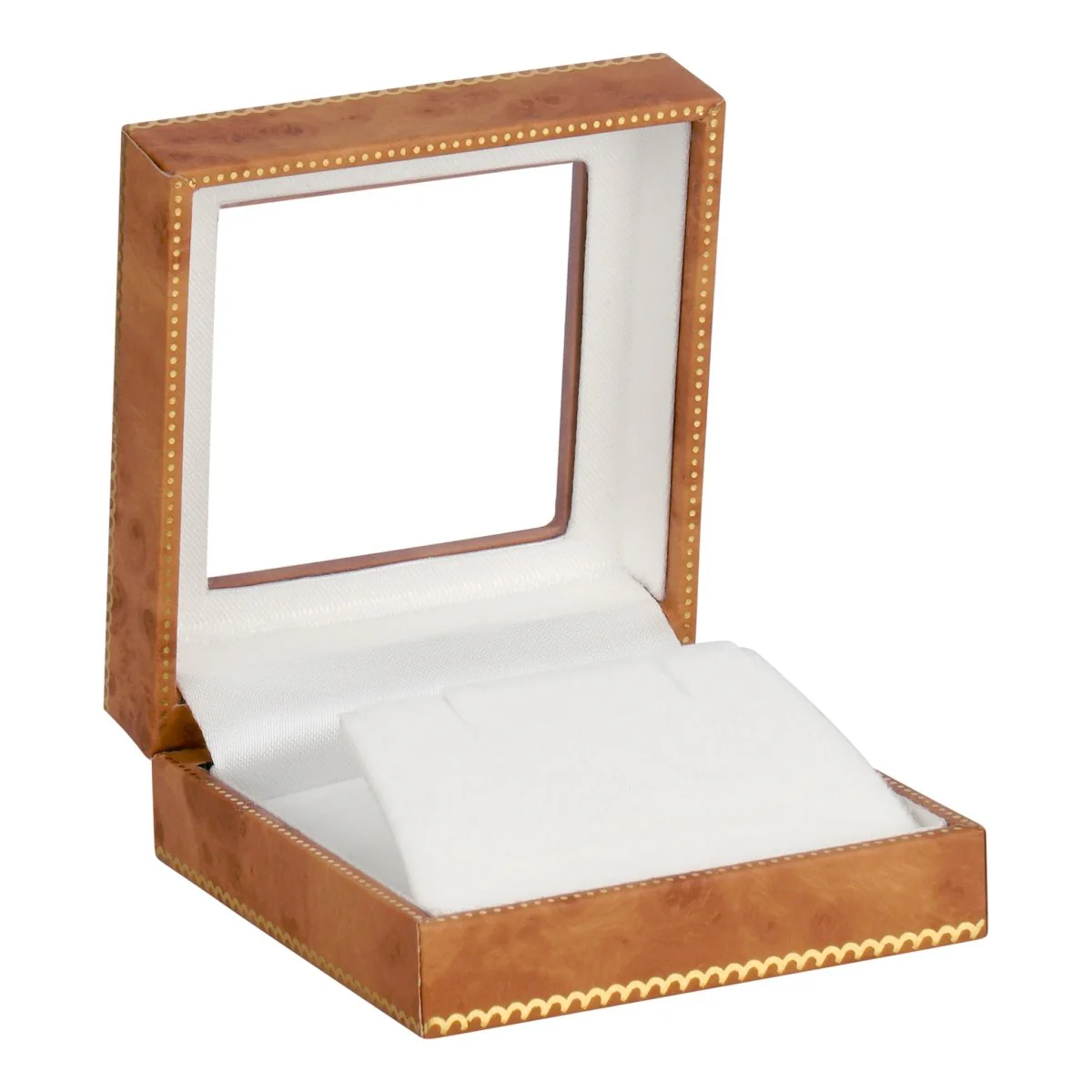 Window Leatherette Earring and Pendant Box - Image 8