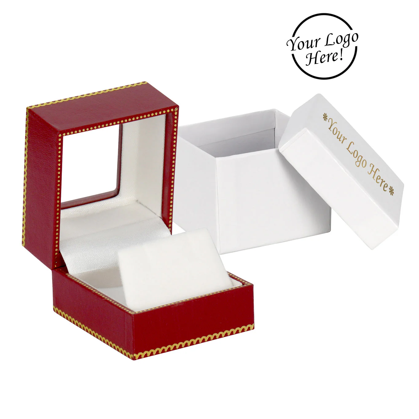Window Leatherette Earring Box - Image 10