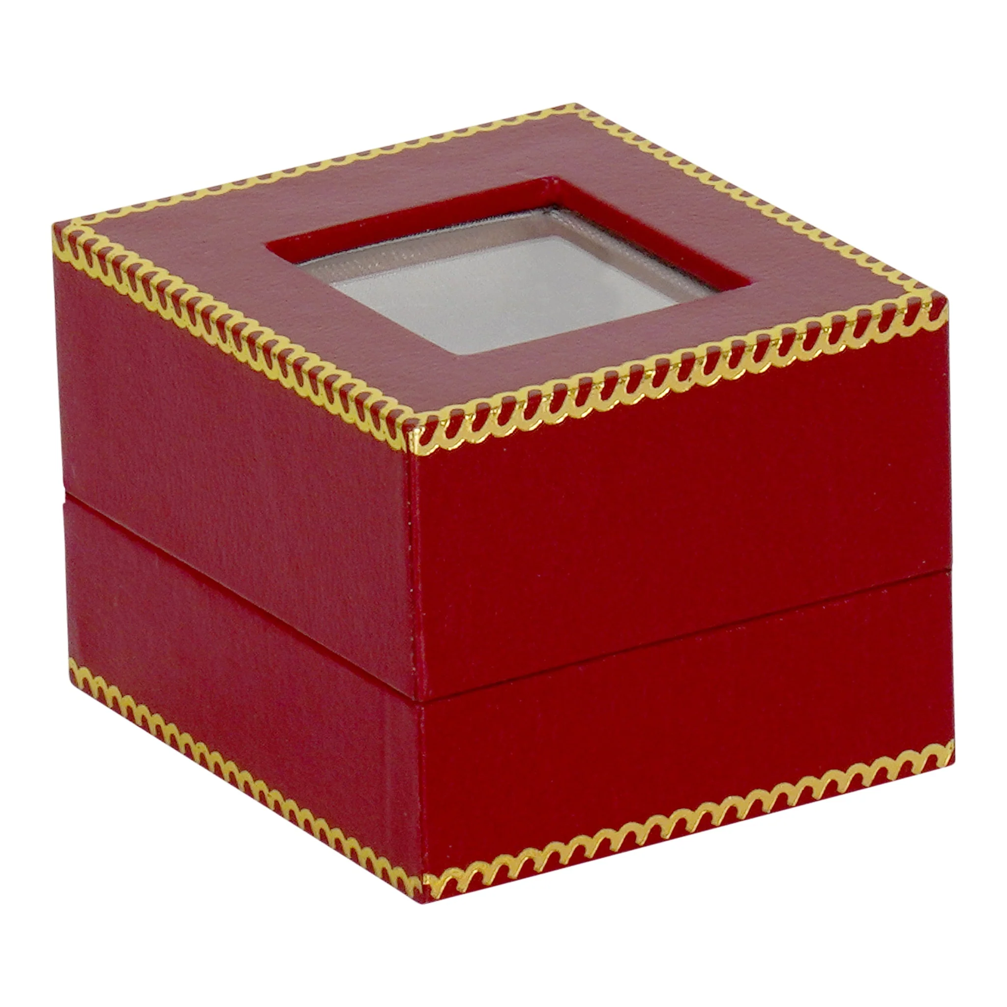Window Leatherette Earring Box - Image 11