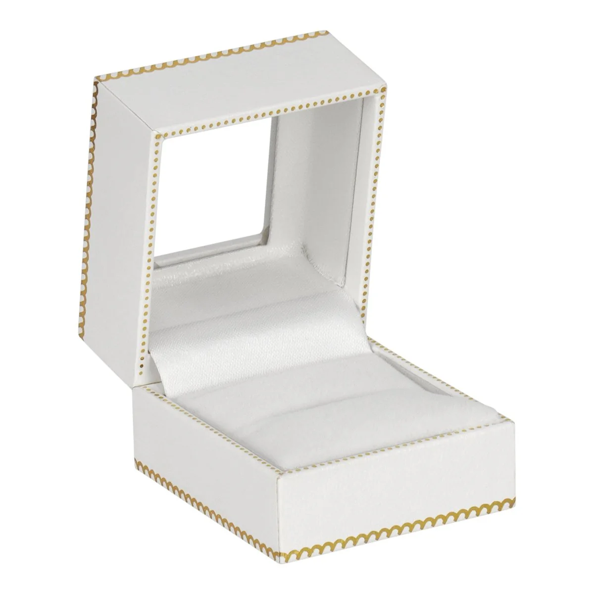 Window Leatherette Ring Box - Image 8